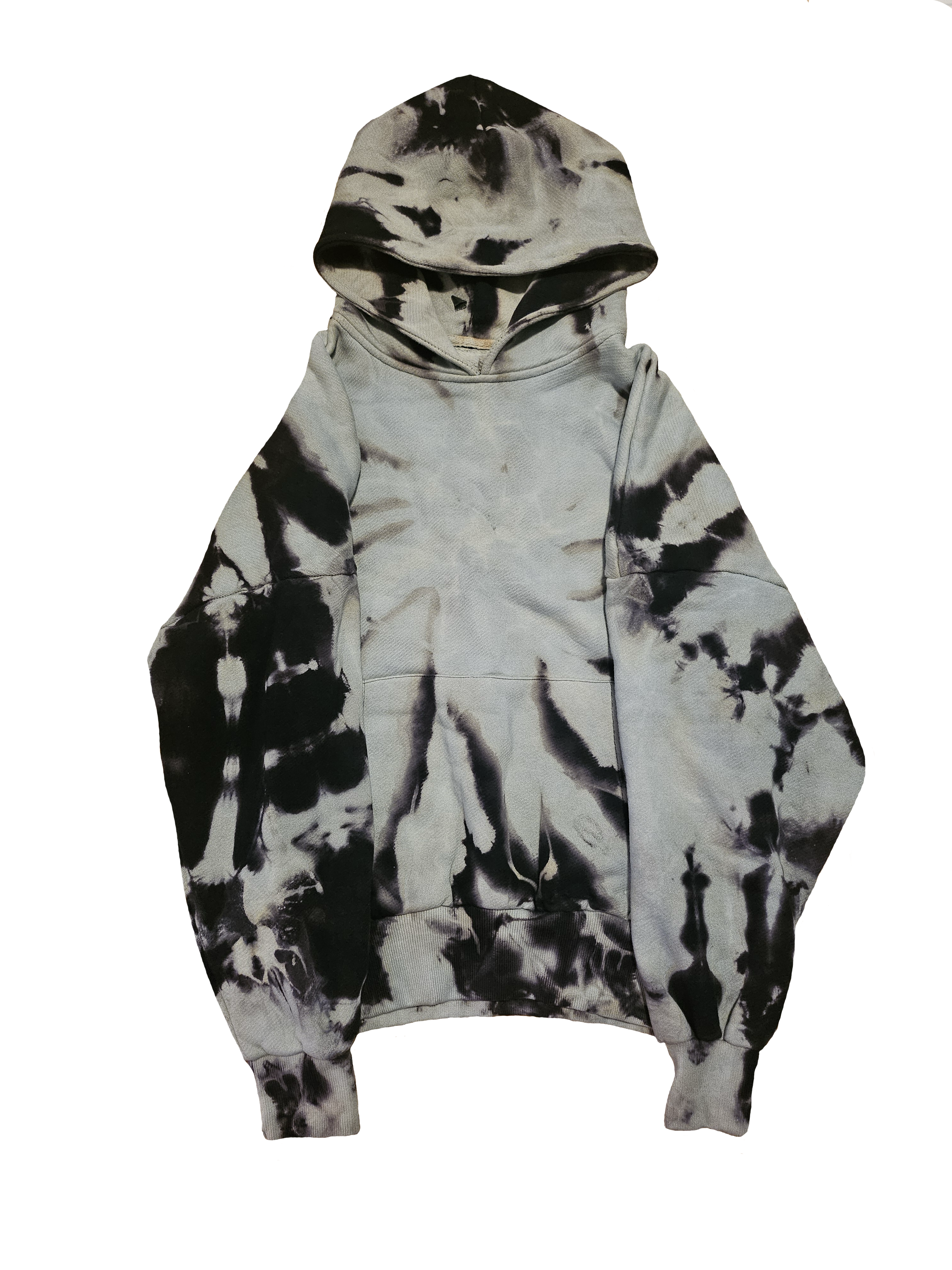 midnight shibori hoodie