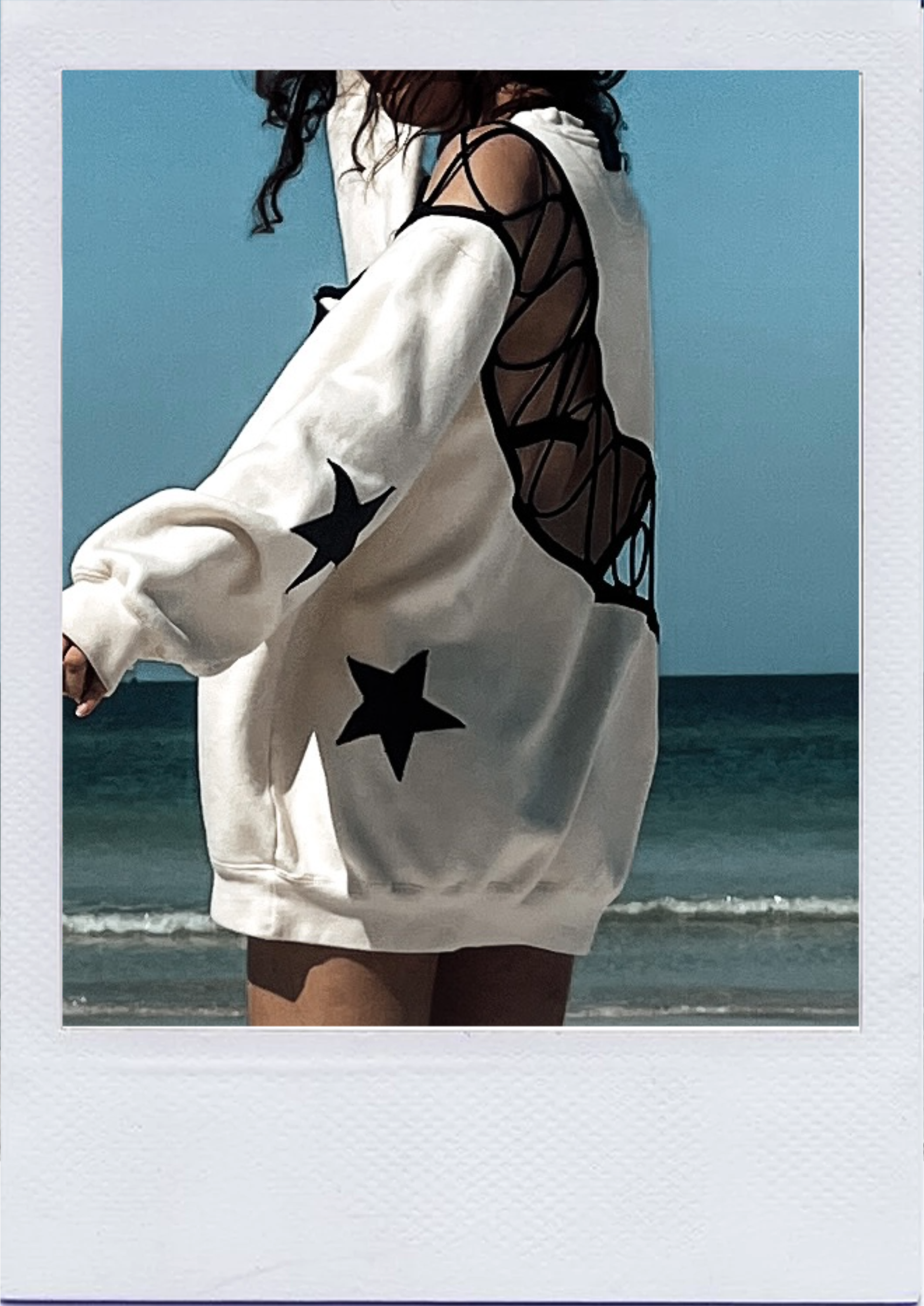 'negative space' jumper